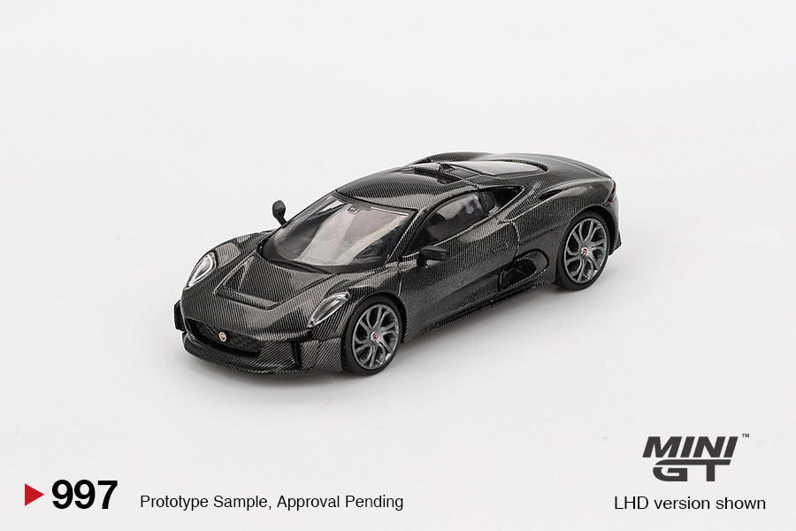 Mini GT #997 Jaguar C-X75 Test Car Diecast Model Car