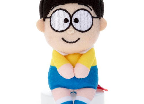Load image into Gallery viewer, Takara Tomy Doraemon -   I am Doraemon Chokkori Nobita S size Soft Plush
