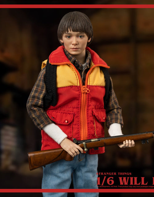 Load image into Gallery viewer, Threezero Stranger Things 1/6 Will Byers Action Figure Set with accessories
