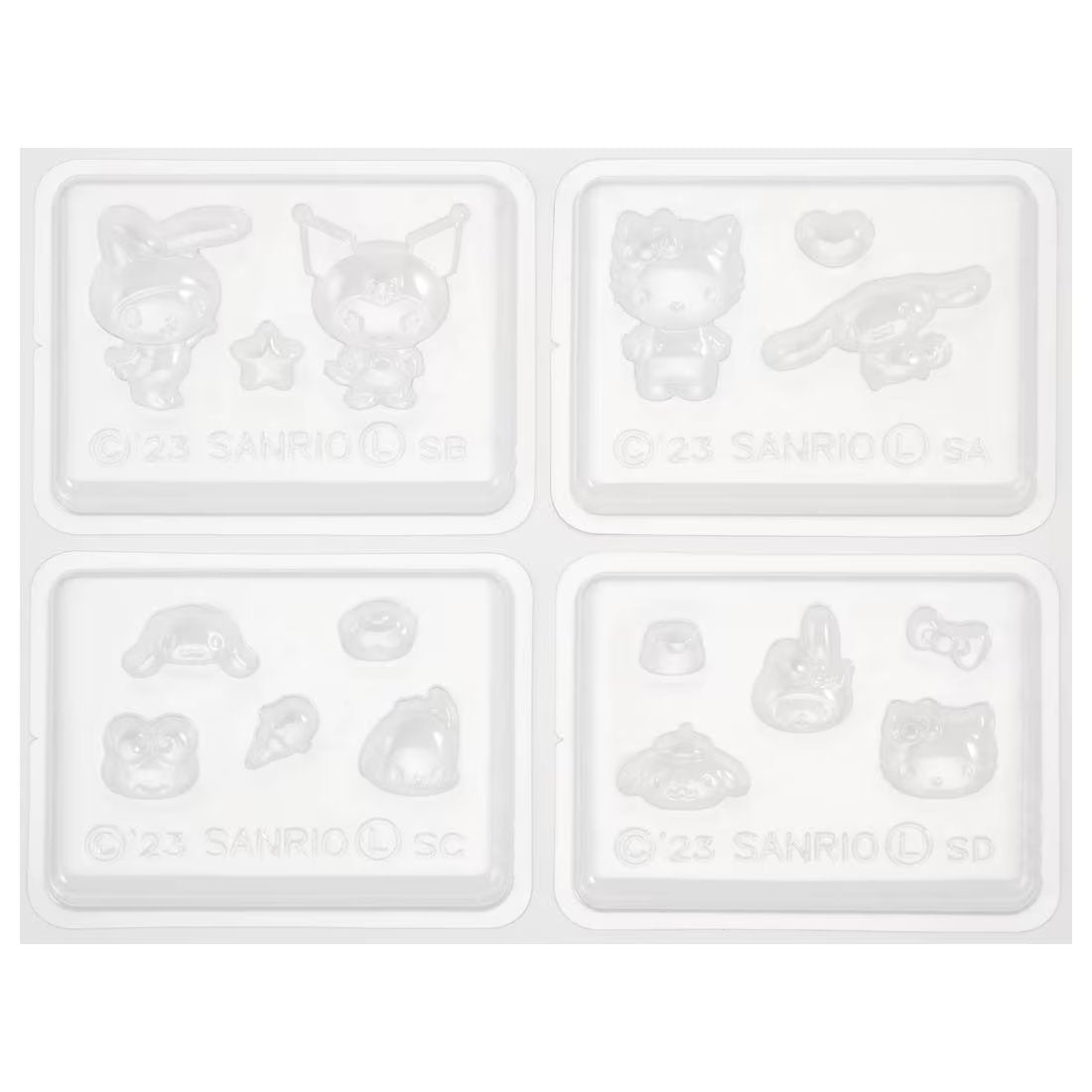Takara Tomy ARTS Sanrio Eggshell Chocolate Sanrio Characters Set