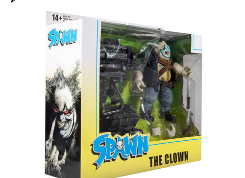 Load image into Gallery viewer, McFarlane Toys Spawn Comic Series - Deluxe Set - The Clown 7" Action Figure
