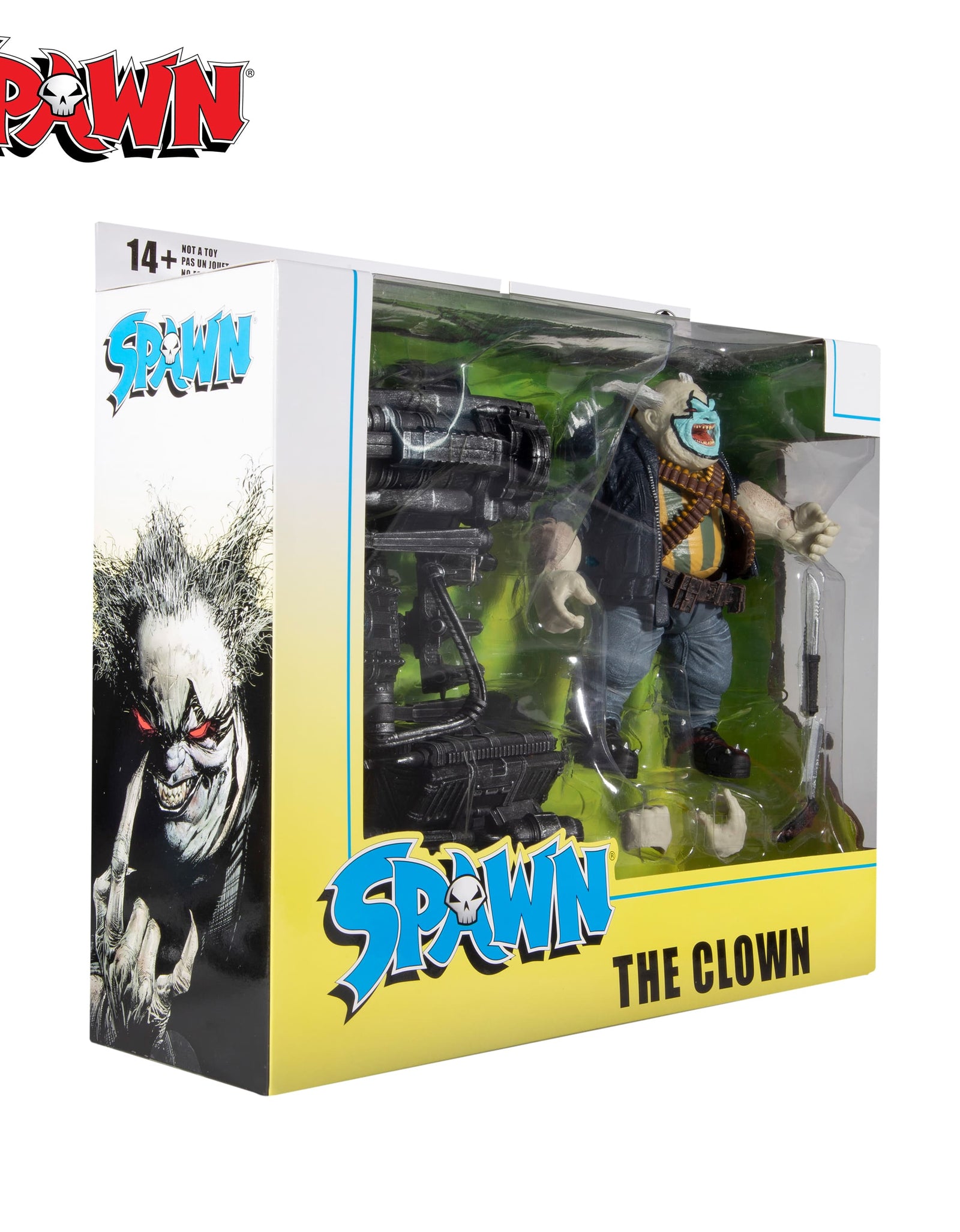 McFarlane Toys Spawn Comic Series - Deluxe Set - The Clown 7" Action Figure