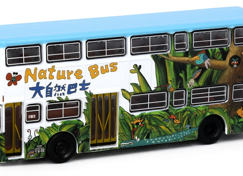 Load image into Gallery viewer, Tiny City 1/110 Leyland Fleetline BACo Nature Bus (FZ2496) Diecast Model Car
