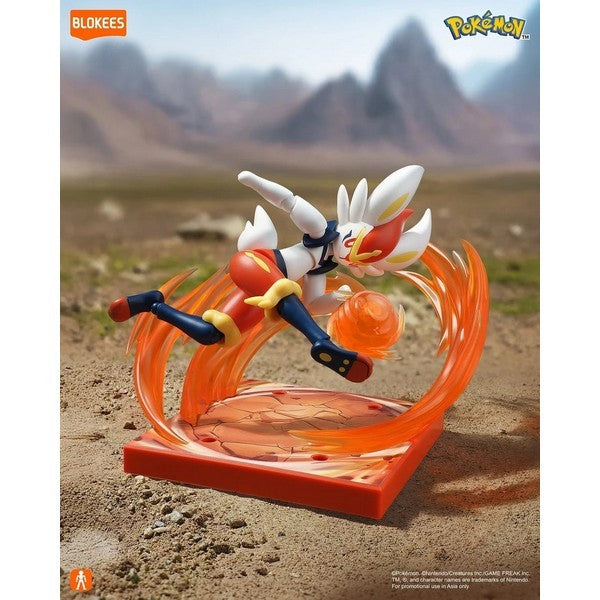 Blokees Pokemon Classic Version-L Cinderace Buildable Action Figure Model Kit