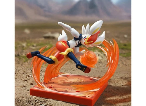 Load image into Gallery viewer, Blokees Pokemon Classic Version-L Cinderace Buildable Action Figure Model Kit
