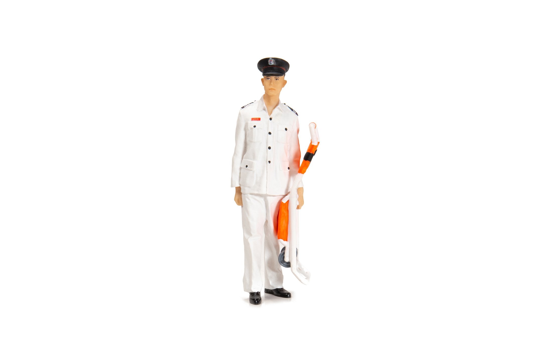 TINY 1/18 Resin Figure #22 Hong Kong 1980?s Vintage Ambulanceman Model 10.2 cm