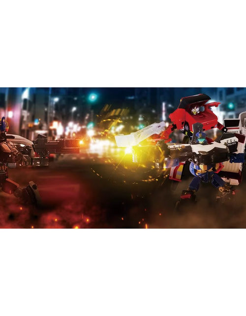 Load image into Gallery viewer, Takara Tomy Tomica Heroes Joblabor Police Fire &amp; EMS DX Entry Set
