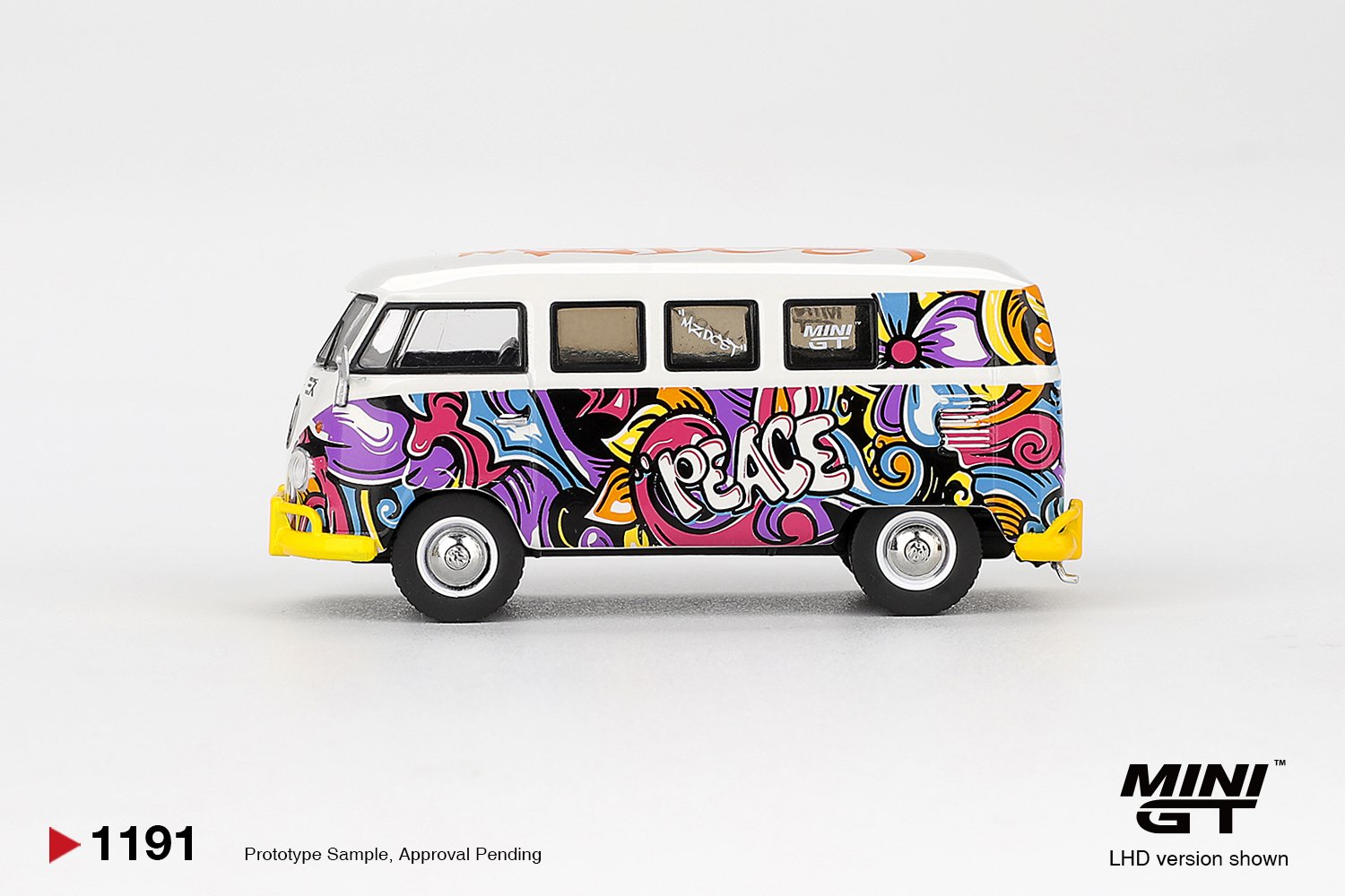 (Pre-order) MINI GT #1191 Volkswagen T1 Microbus Mizu Design LHD Diecast Model