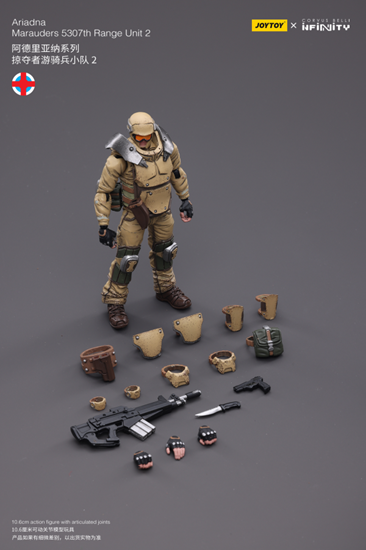 Joytoy x Armata-2 Proyekt Marauders Ranger Unit 2 1:18 Action Figure Set