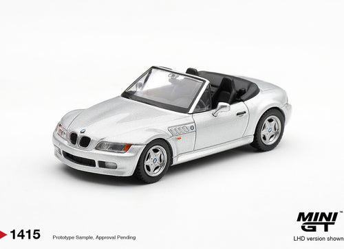 Load image into Gallery viewer, (Pre-order) Mini GT #1415 BMW Z3 Titanium Silver RHD Diecast Model Car
