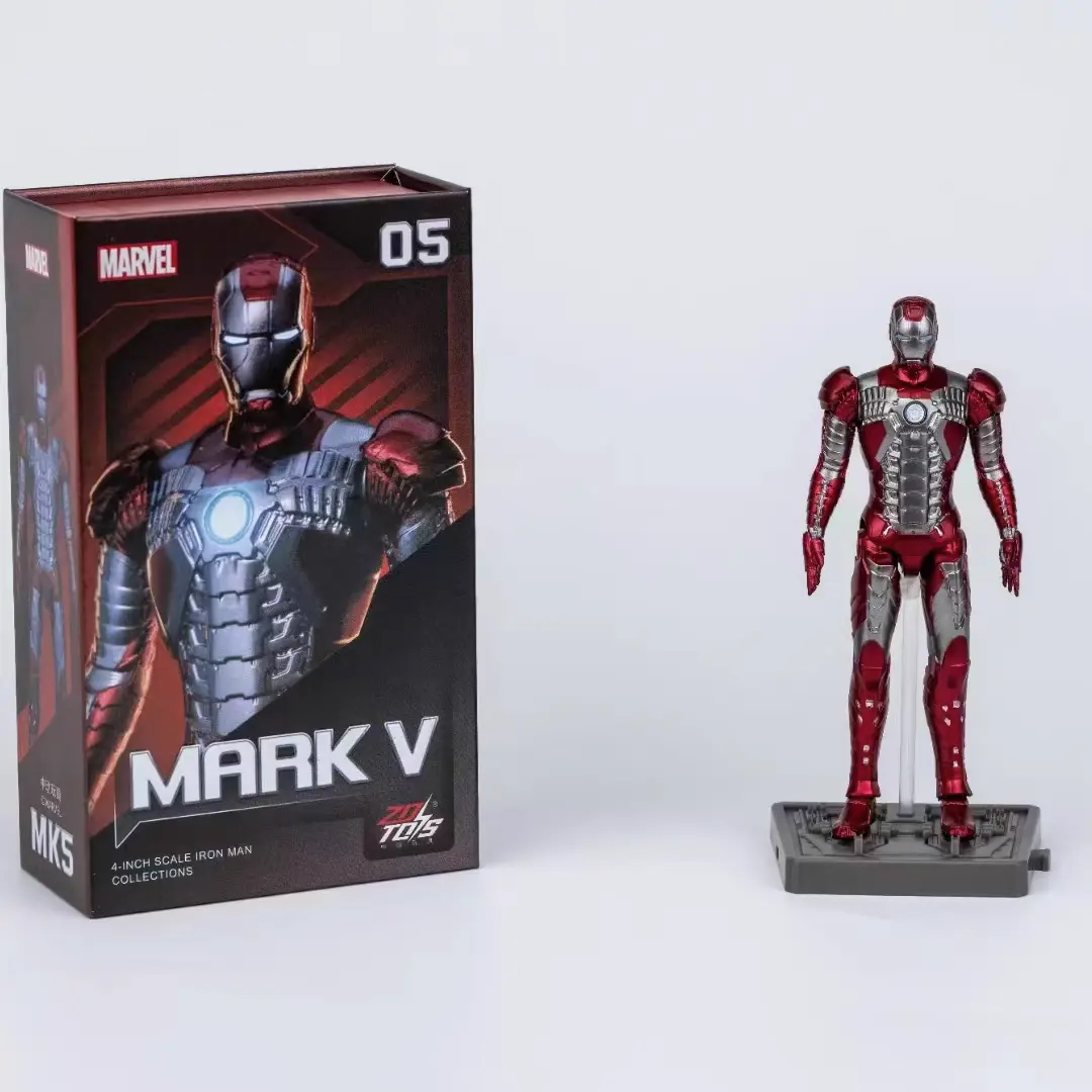 ZD Toys Marvel Avengers 4-inch Iron Man MK5 Action Figure