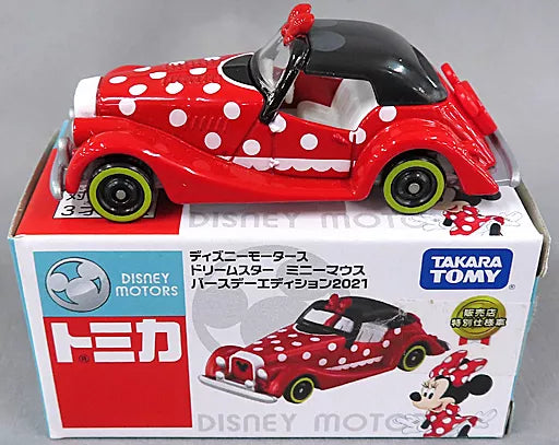 Takara Tomy Tomica Disney Motors Minnie Mouse Birthday 2021 Edition Model Car