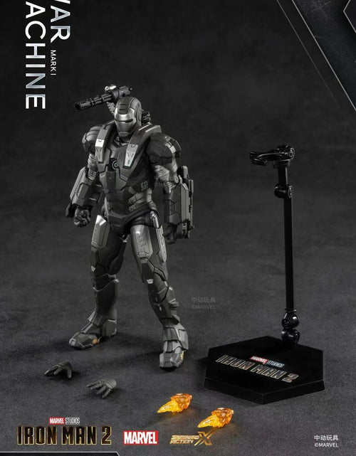 Load image into Gallery viewer, ZD Toys Marvel Avengers 1/10 Iron Man War Machine  Action Figure Set
