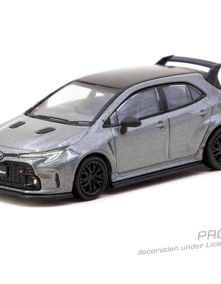 (Pre-order) Tarmac Works Toyota GR Corolla Grey 1/64 Diecast Model Car