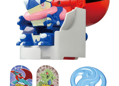 Load image into Gallery viewer, Takara Tomy Pokemon Ulitmatch 05 Greninja &amp; Master Ball Set
