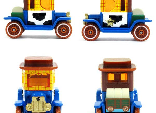 Load image into Gallery viewer, Takara Tomy Tomica Disney Motor DM-18 Hi-Hat Classic Toy Story Woody Diecast car
