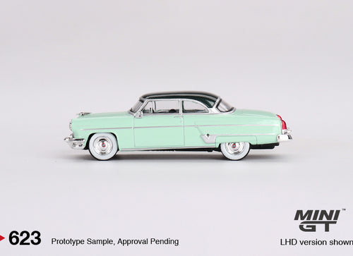 Load image into Gallery viewer, Mini GT #623 Lincoln Capri 1954  Parklane Green / Bloomfield Green
