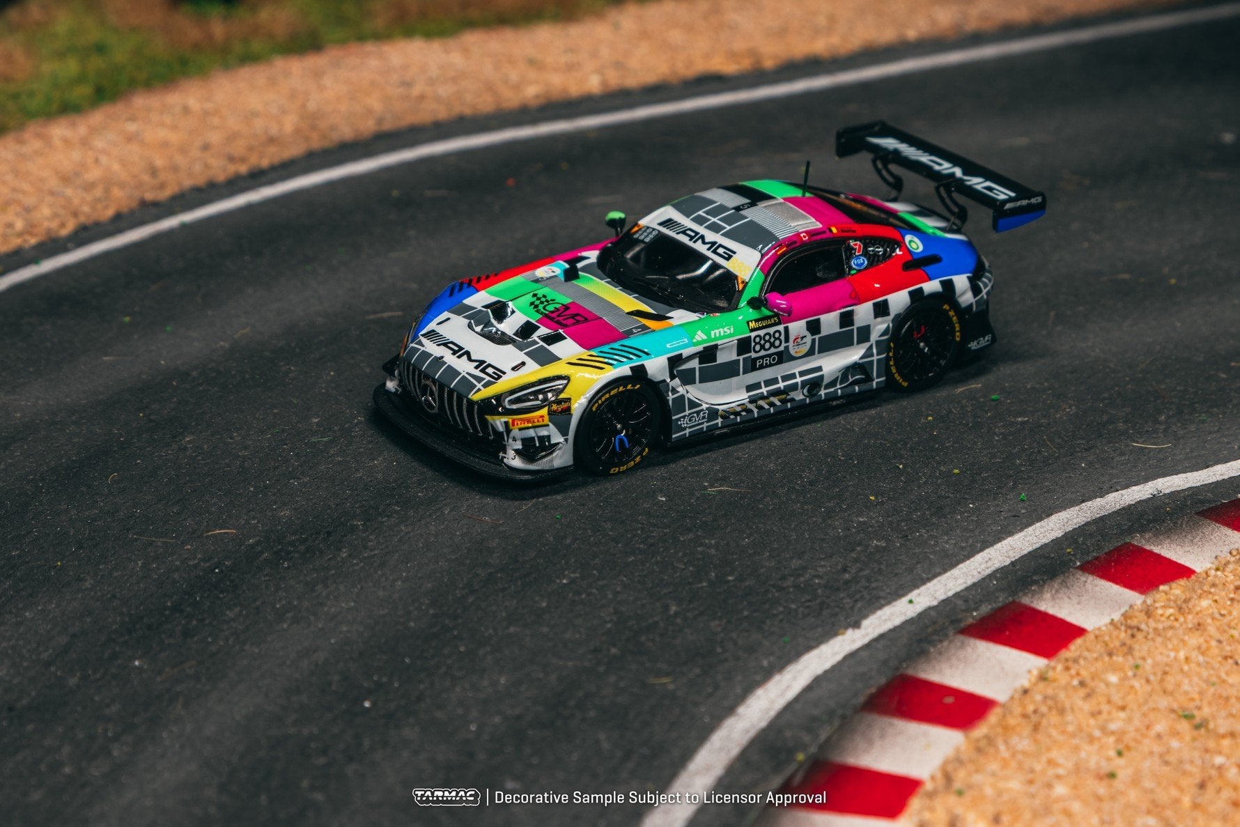 Tarmac Works 1/64 Mercedes-AMG GT3 Bathurst 12h 2025 GruppeM Racing