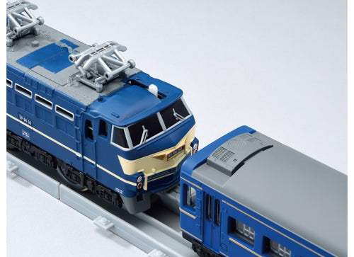 Load image into Gallery viewer, Takara Tomy Plarail Real Class Blue Train Asakaze Model Train Playset

