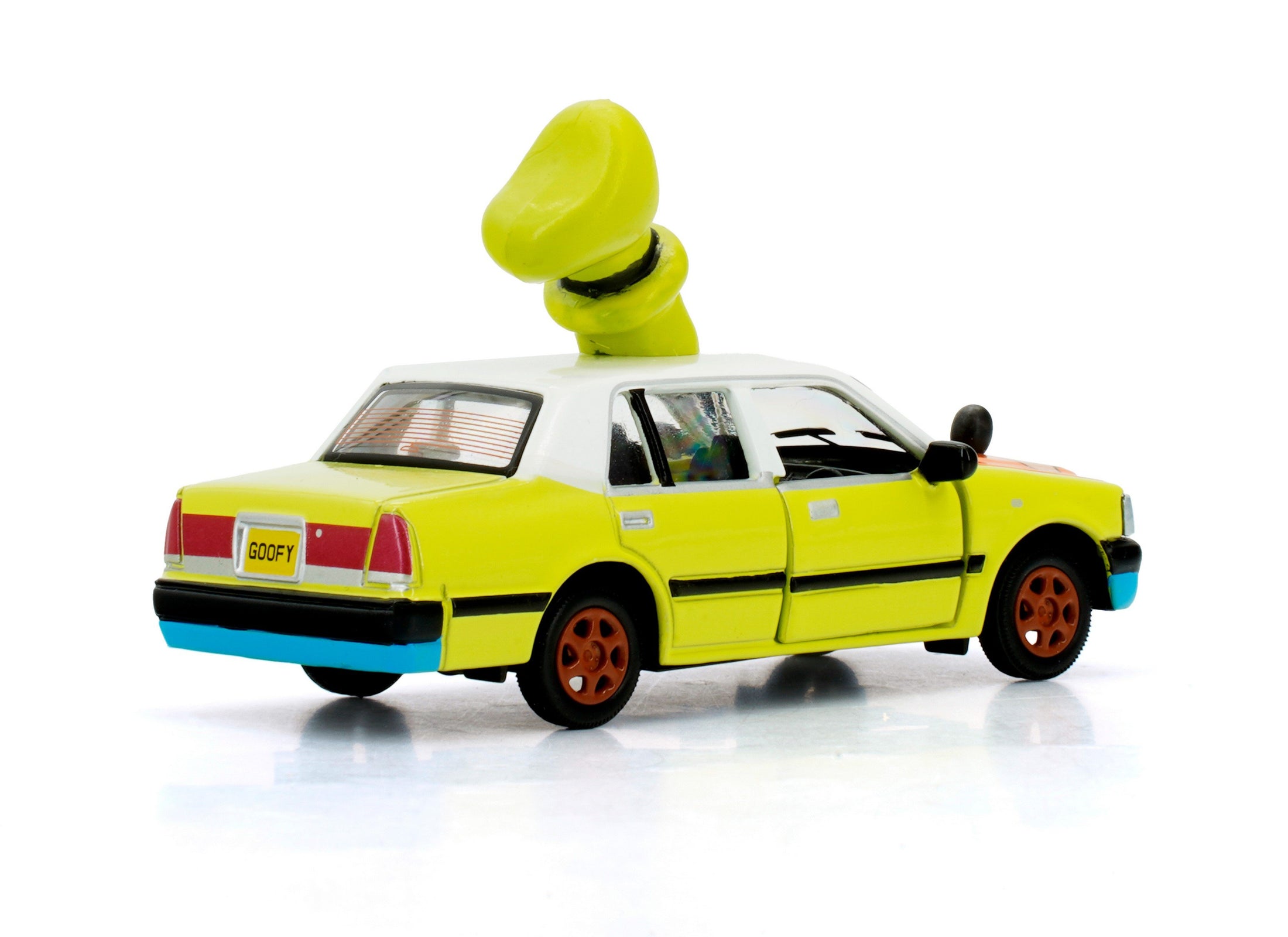 TINY x Disney Vehicle - 1/72 Hong Kong Urban Taxi x Goofy Model Car