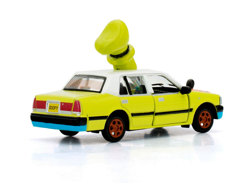 Load image into Gallery viewer, TINY x Disney Vehicle - 1/72 Hong Kong Urban Taxi x Goofy Model Car
