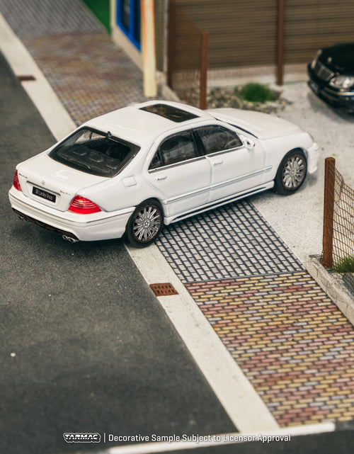 Load image into Gallery viewer, Tarmac Works 1/64 Mercedes-Benz S-Class Wald Alabaster White Car
