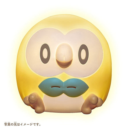 Takara Tomy Pokemon PokePiece Pokepeace Puni Kyun Light Rowlet