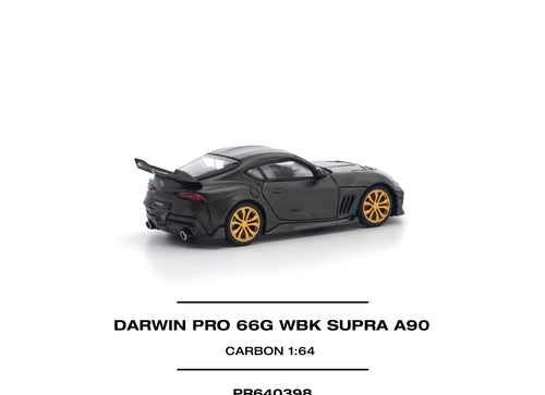 Load image into Gallery viewer, (Pre-order) POPRACE 1/64 DARWIN PRO 66G WBK SUPRA A90 CARBON EDITION Model Car
