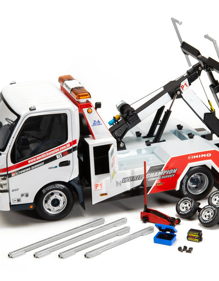 TINY City Hong Kong Hino 300 World Champion Tow Truck Scale 1/18 Model Car