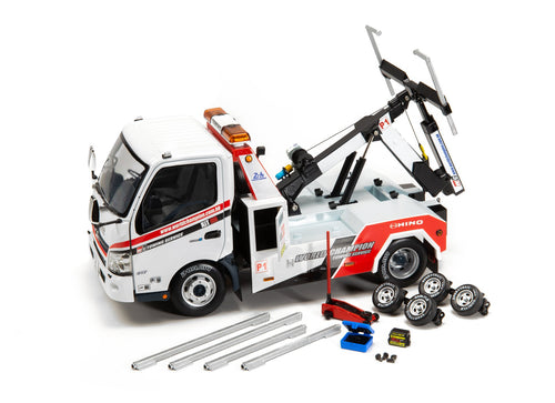 Load image into Gallery viewer, TINY City Hong Kong Hino 300 World Champion Tow Truck Scale 1/18 Model Car
