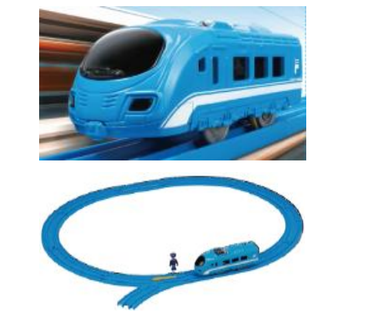 Takara Tomy Plarail Train Asia Starter Set - Blue Flyner