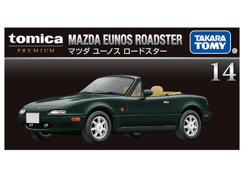 Load image into Gallery viewer, Takara Tomy Tomica Premium Diecast Model Car - No.14 Mazda Eunos Roadster
