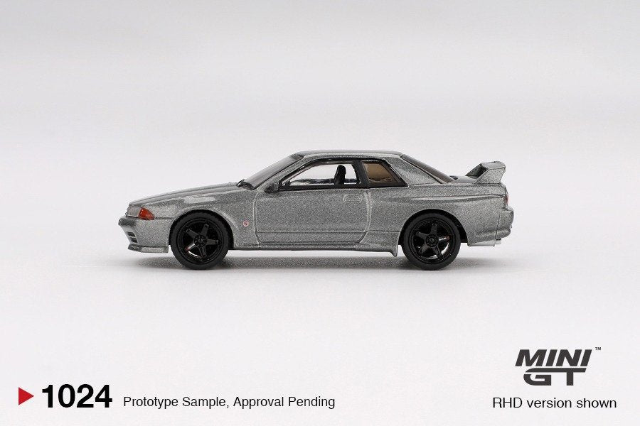 Mini GT #1024 Nissan Skyline GT-R NISMO BNR32 CRS Version Dark Gary