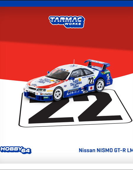 Tarmac Works 1/64 Nissan NISMO GT-R LM 24h of Le Mans 1995 Model
