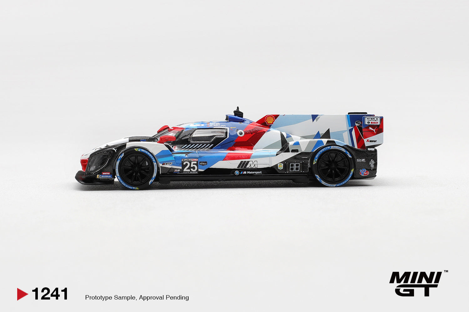 (Pre-order) Mini GT #1241 BMW M Hybrid V8 GTP #25 BMW M Team RLL 2024 Model Car