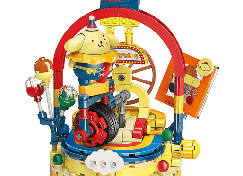 Load image into Gallery viewer, Keeppley Blocks Toy #K20826 Sanrio Series - Pompompurin Unicycle Performance
