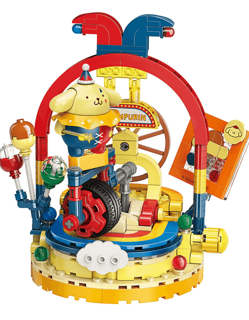 Load image into Gallery viewer, Keeppley Blocks Toy #K20826 Sanrio Series - Pompompurin Unicycle Performance
