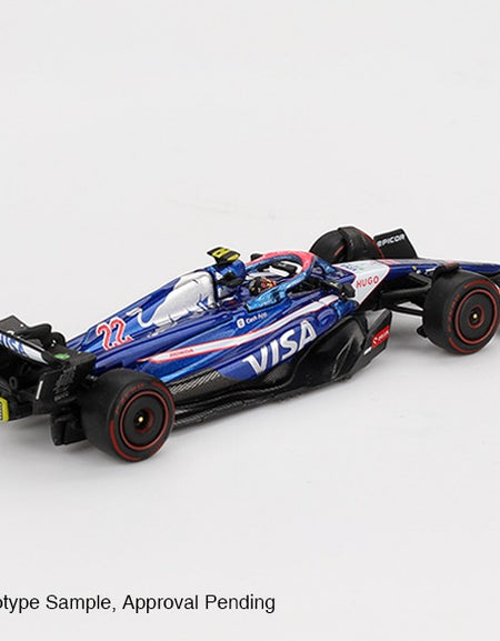 Mini GT #1007 RB VCARB 01 #22 Yuki Tsunoda   2024 F1 2024 Bahrain GP