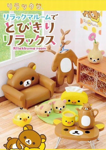 Re-ment Rilakkuma Room Original Box Complete Set of 8 (Full set of 8)