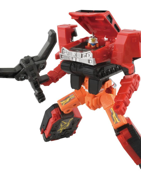 Takara Tomy Tomica Joblabor TJBDX Hyper Rescue Braver Salamander Ambulance DX