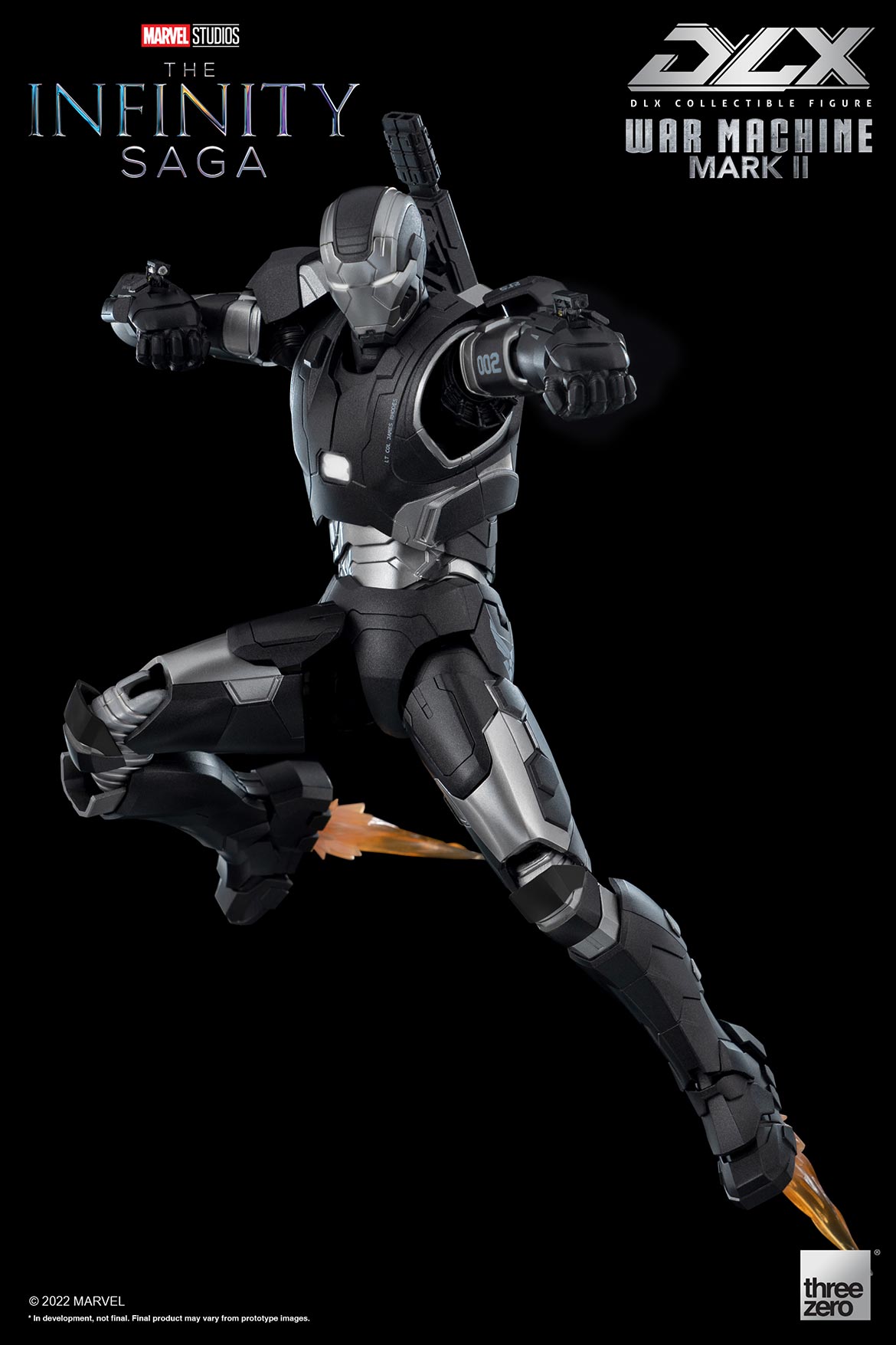 ThreeZero Marvel Studios: The Infinity Saga DLX War Machine Mark 2 Action Figure