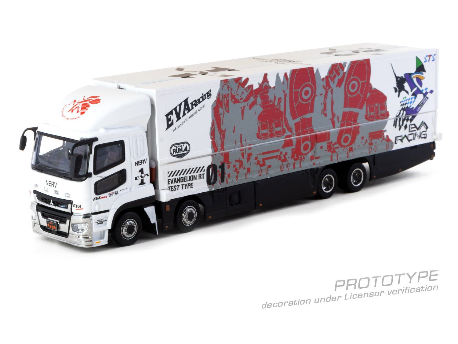 (Pre-order) Tarmac Works 1/64 Mitsubishi Fuso Super Great EVA Racing Truck