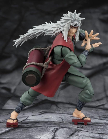 Bandai S.H.Figuarts JIRAIYA Hidden Leaf Heroic Master Sage (Sage Mode Set)