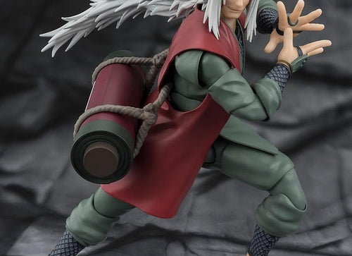 Load image into Gallery viewer, Bandai S.H.Figuarts JIRAIYA Hidden Leaf Heroic Master Sage (Sage Mode Set)
