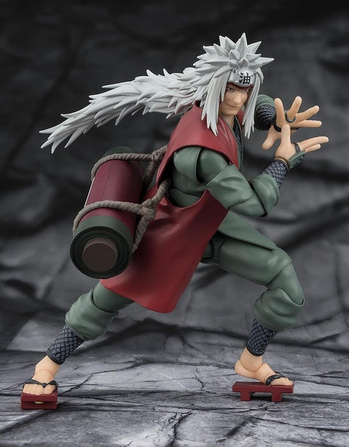 Load image into Gallery viewer, Bandai S.H.Figuarts JIRAIYA Hidden Leaf Heroic Master Sage (Sage Mode Set)
