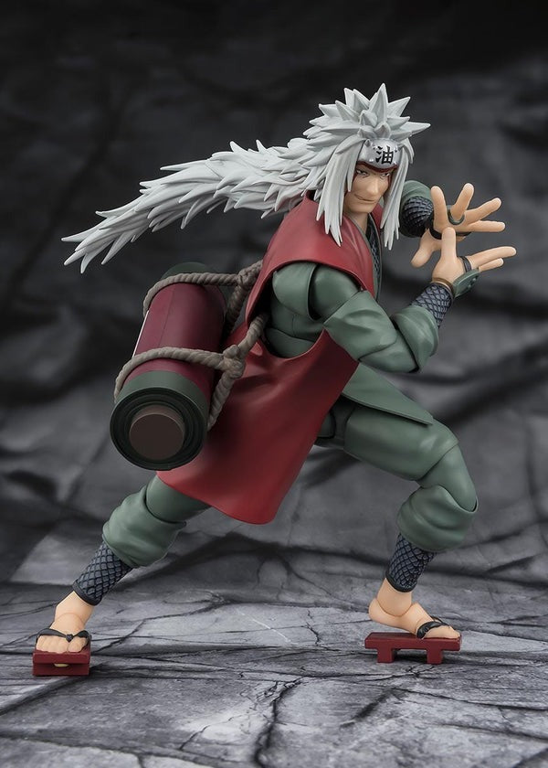 Bandai S.H.Figuarts JIRAIYA Hidden Leaf Heroic Master Sage (Sage Mode Set)