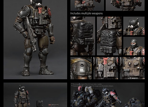 Load image into Gallery viewer, Acid Rain x Toy Alliance FAV-A134 Kaiho Paratrooper Action Figure
