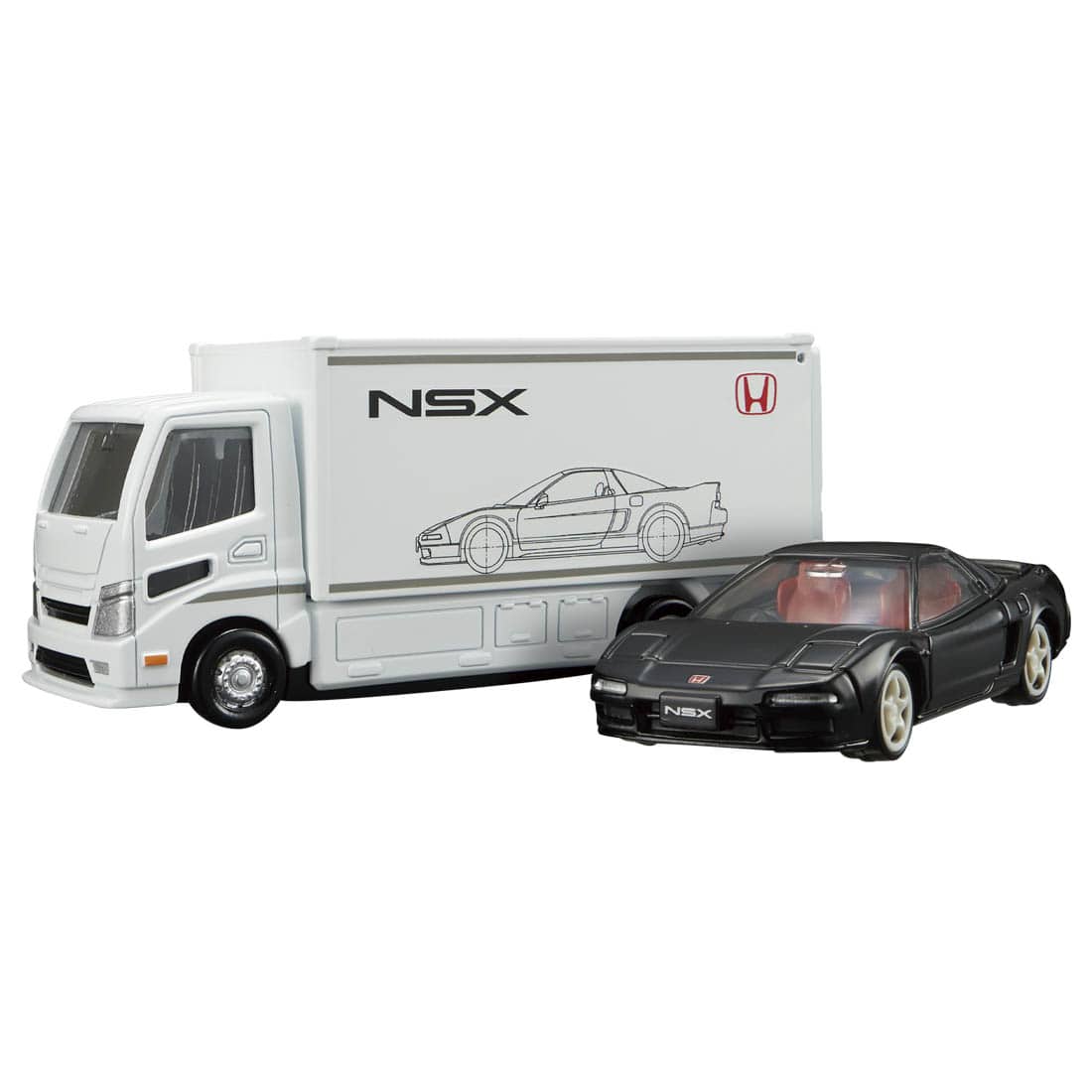 Takara Tomy Tomica Die-cast Car - Transporter Honda NSX Set