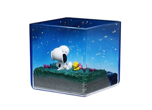 Load image into Gallery viewer, Re-Ment Snoopy &amp; Woodstock Terrarium On Vacation Figure (Set of 6)
