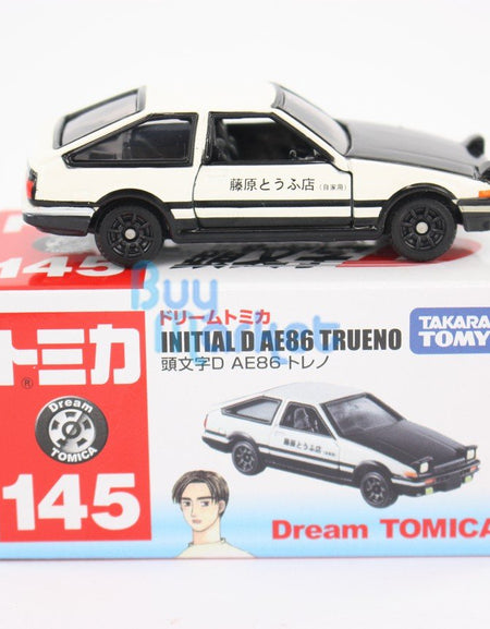 Takara Tomy Dream Tomica #145 Initial D AE86 Trueno Diecast Mini Classic Toy Car